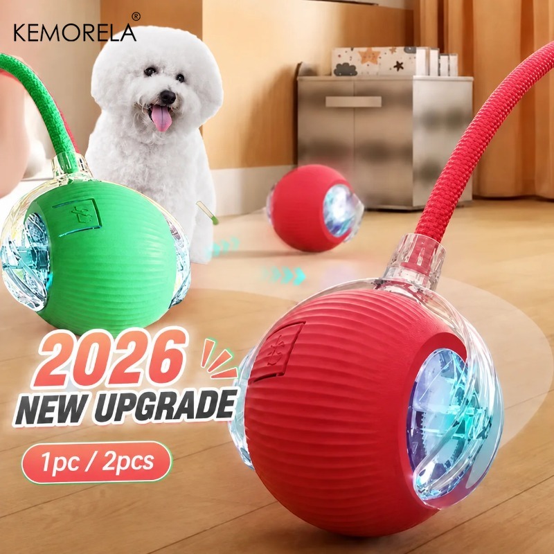 Automatic Moving Dog Ball - كرة تفاعلية جديدة للكلاب، كرة تدحرج