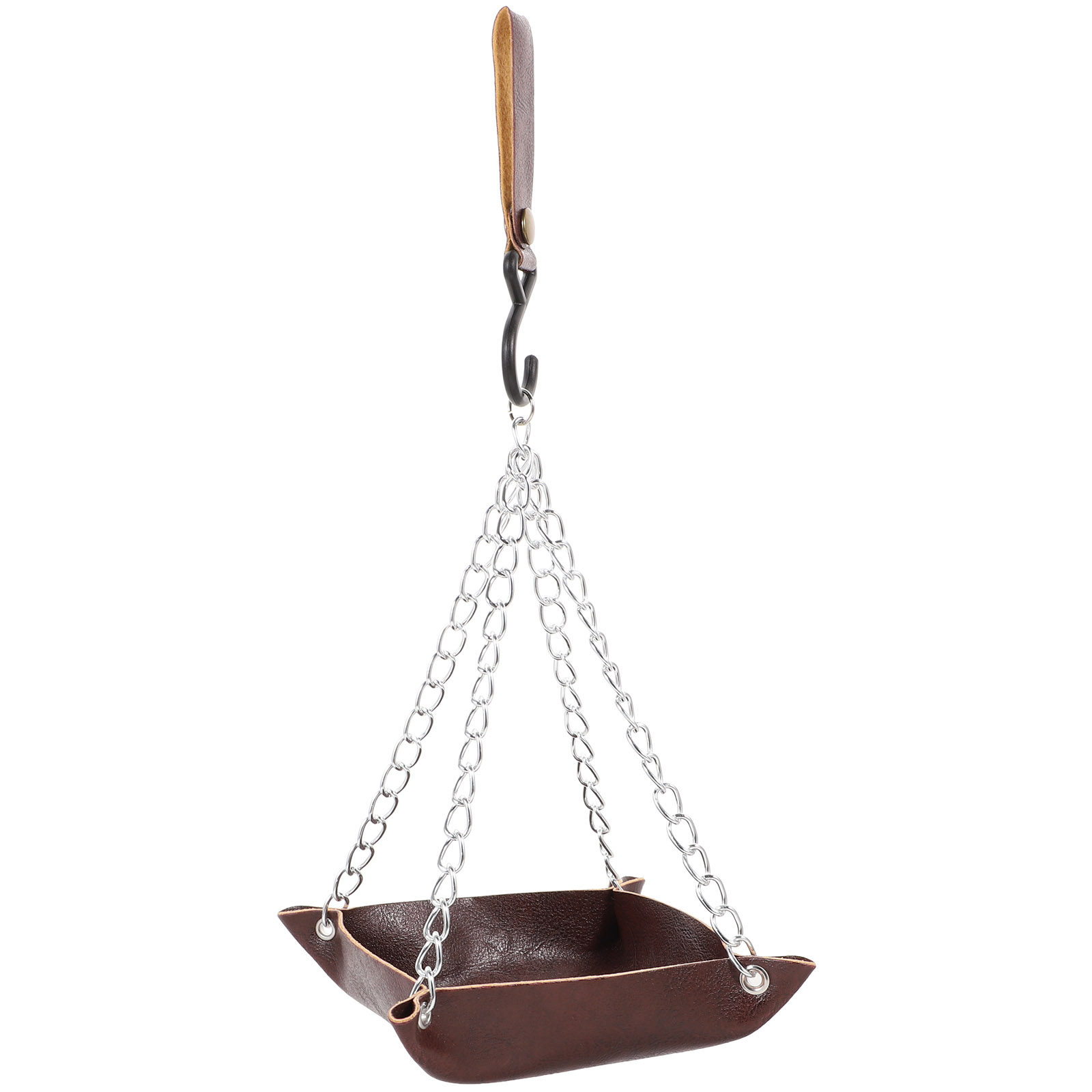 Pet Feeders - معلف طيور شفاف ومتين بتصميم معلق،