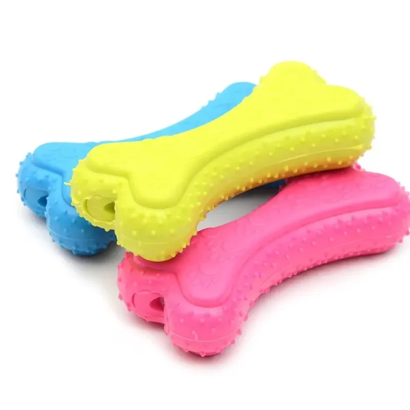 لعبة مطاطية متينة بتصميم مخالب - مراجعة Teeth Cleaning Dog Chew Bone وسعره