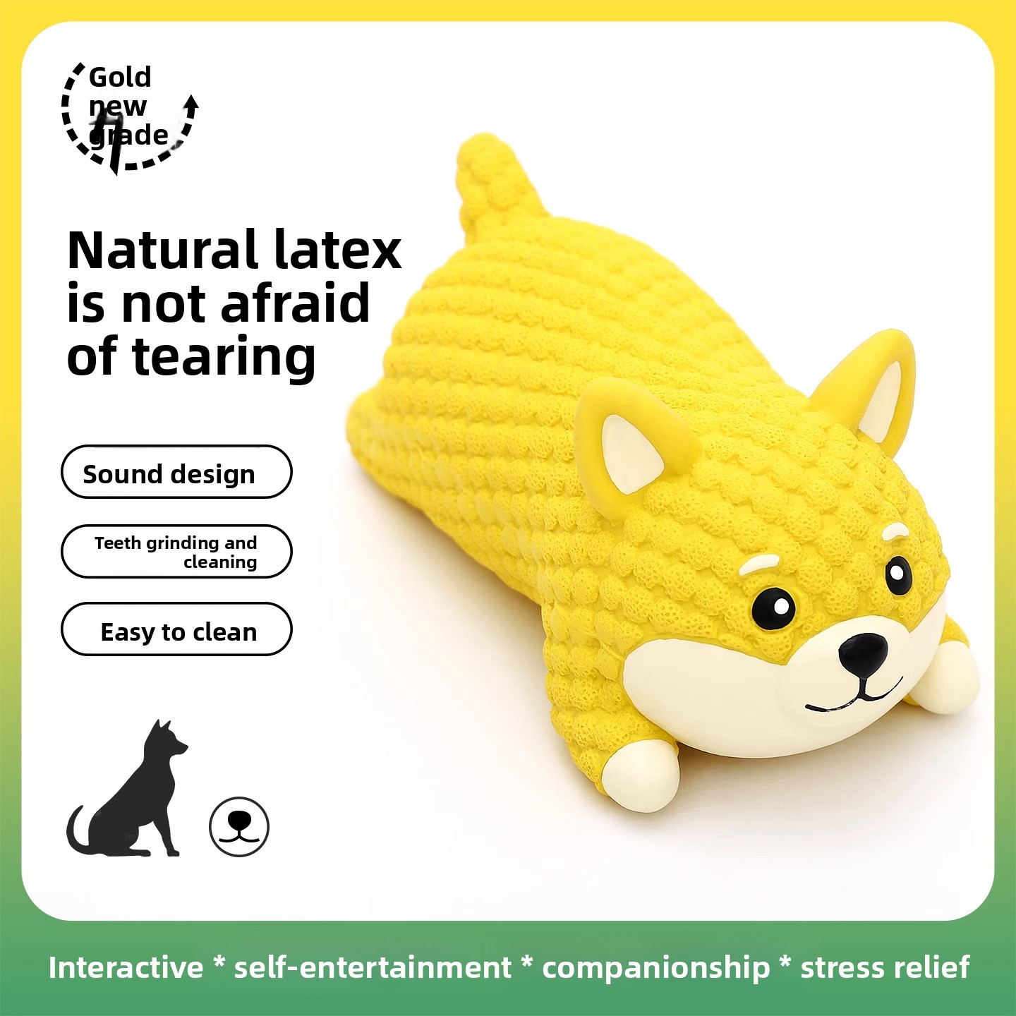 لعبة مضغ للكلاب على شكل دب من  - مراجعة Interactive Squeaky Plush Dog Toy وسعره