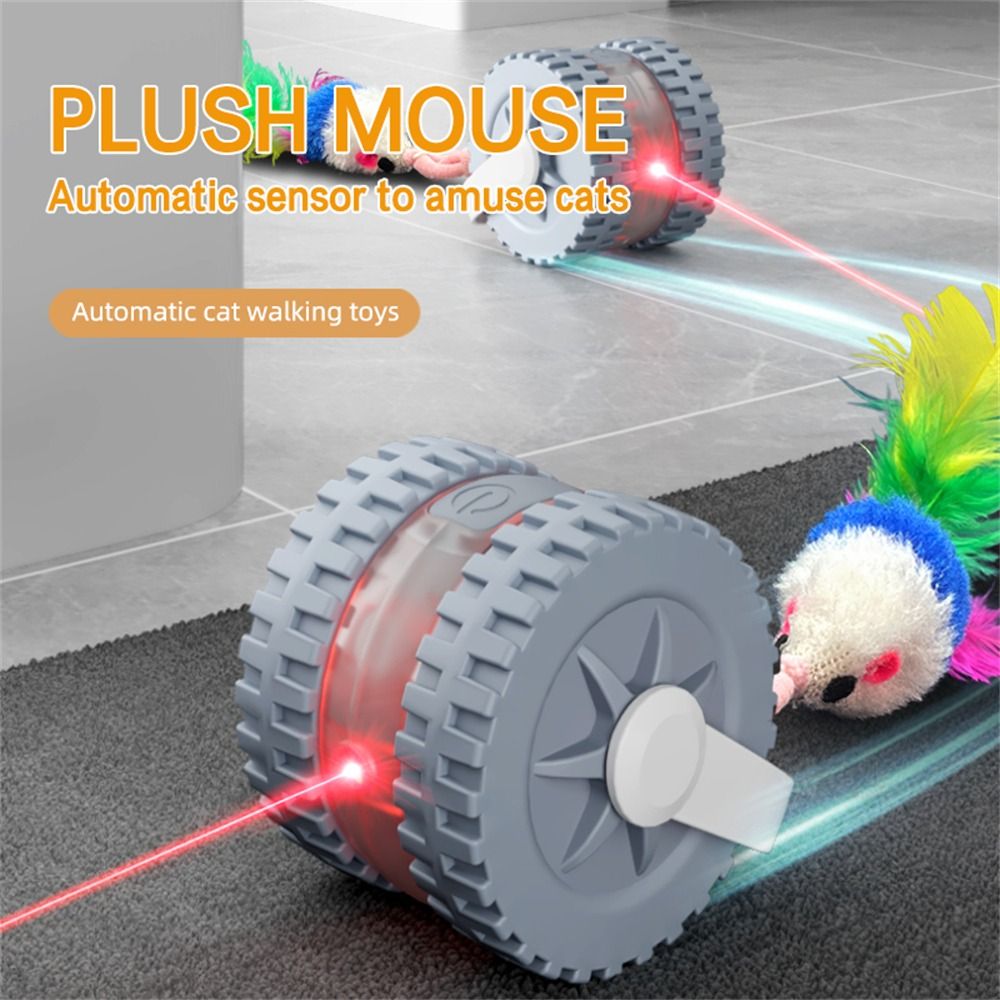 كرة تفاعلية للقطط تعمل بالليزر - مراجعة Automatic Moving Dog Ball وسعره