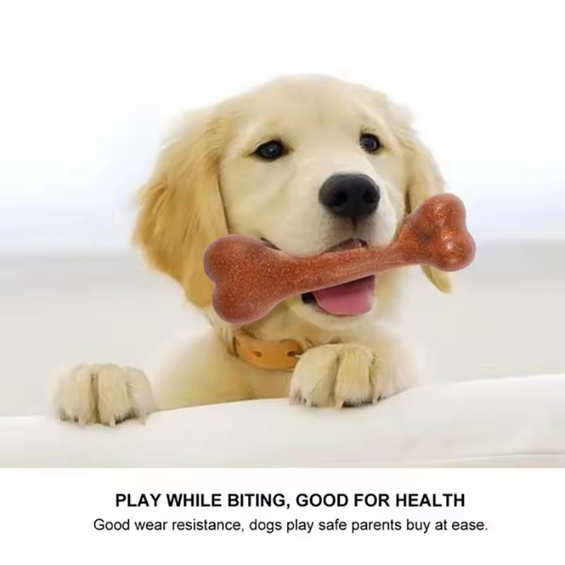 لعبة قطع للكلاب بنكهة اللحم، ع - مراجعة Teeth Cleaning Dog Chew Bone وسعره